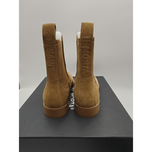 Saint Morta Nomad Chelsea Boots Mens Size 8 Brown Suede Ankle Pull‎ On Camel main image 5